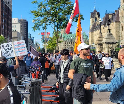 1MillionMarch4Children in Ottawa. Read the poster! See the faces! 