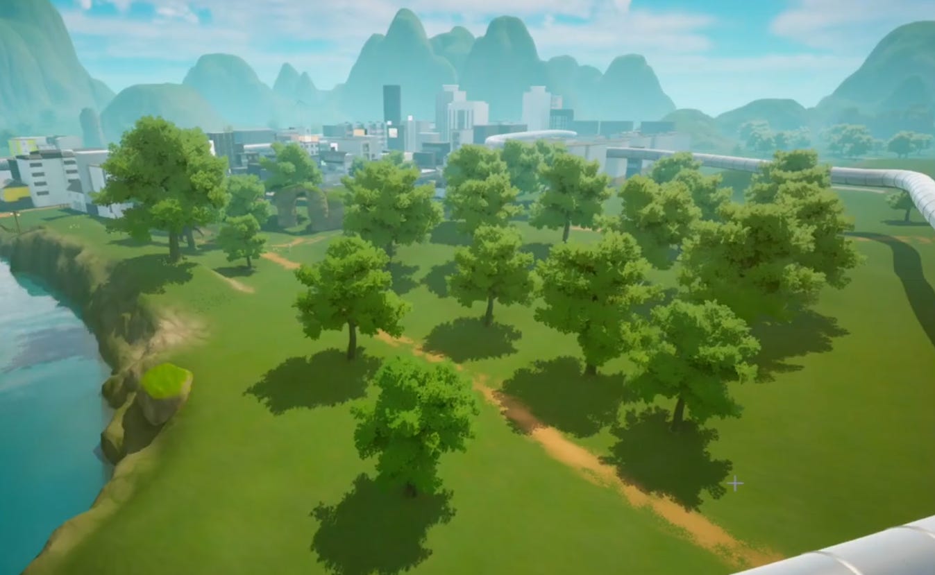 landscape after the first iteration