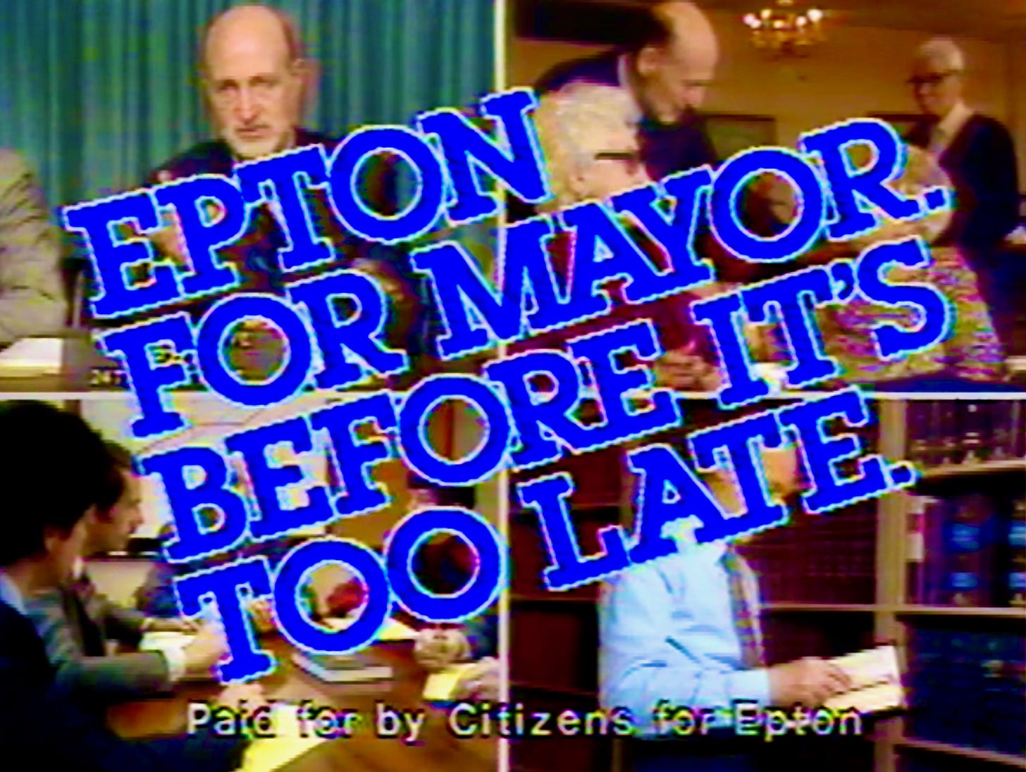 Michael Beschloss on X: "Before It's Too Late” was the ugly slogan of  Bernard Epton, who in 1983 opposed Harold Washington, who was running to  become first African-American ever elected as Mayor