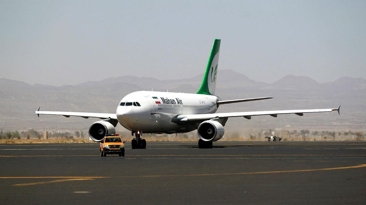 Iran's Mahan Air cancels Paris flights over 'sanctions' Iran's Mahan Air cancels Paris flights over 'sanctions'