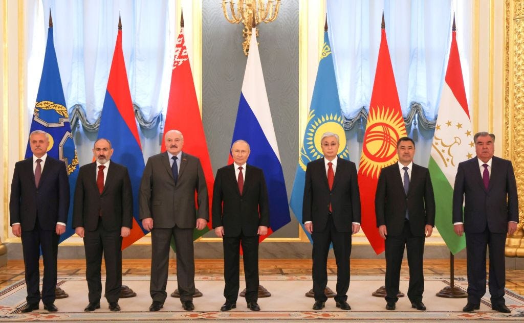 Putin's empire in Central Asia is crumbling as Russia fails to keep the  peace for its oldest, closest allies
