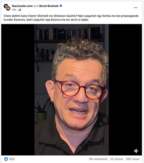 Seria e postimeve te Berat Buzhales