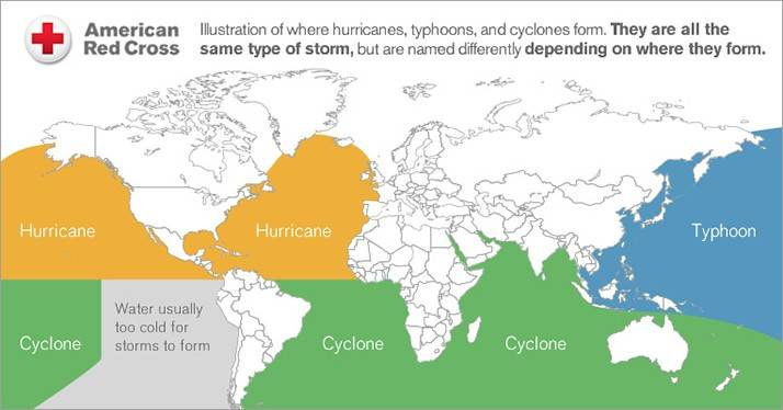 Hurricane vs Typhoon Images Hurricane vs Typhoon Images