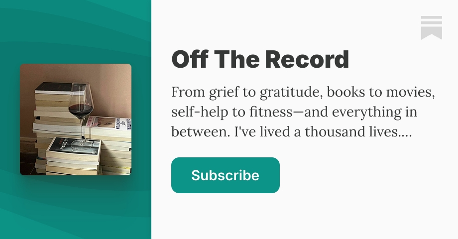 Off The Record | S. Miller | Substack