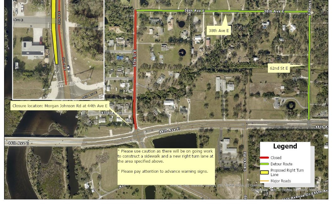 Morgan Johnson Road Closure Scheduled for Summer Improvement Project