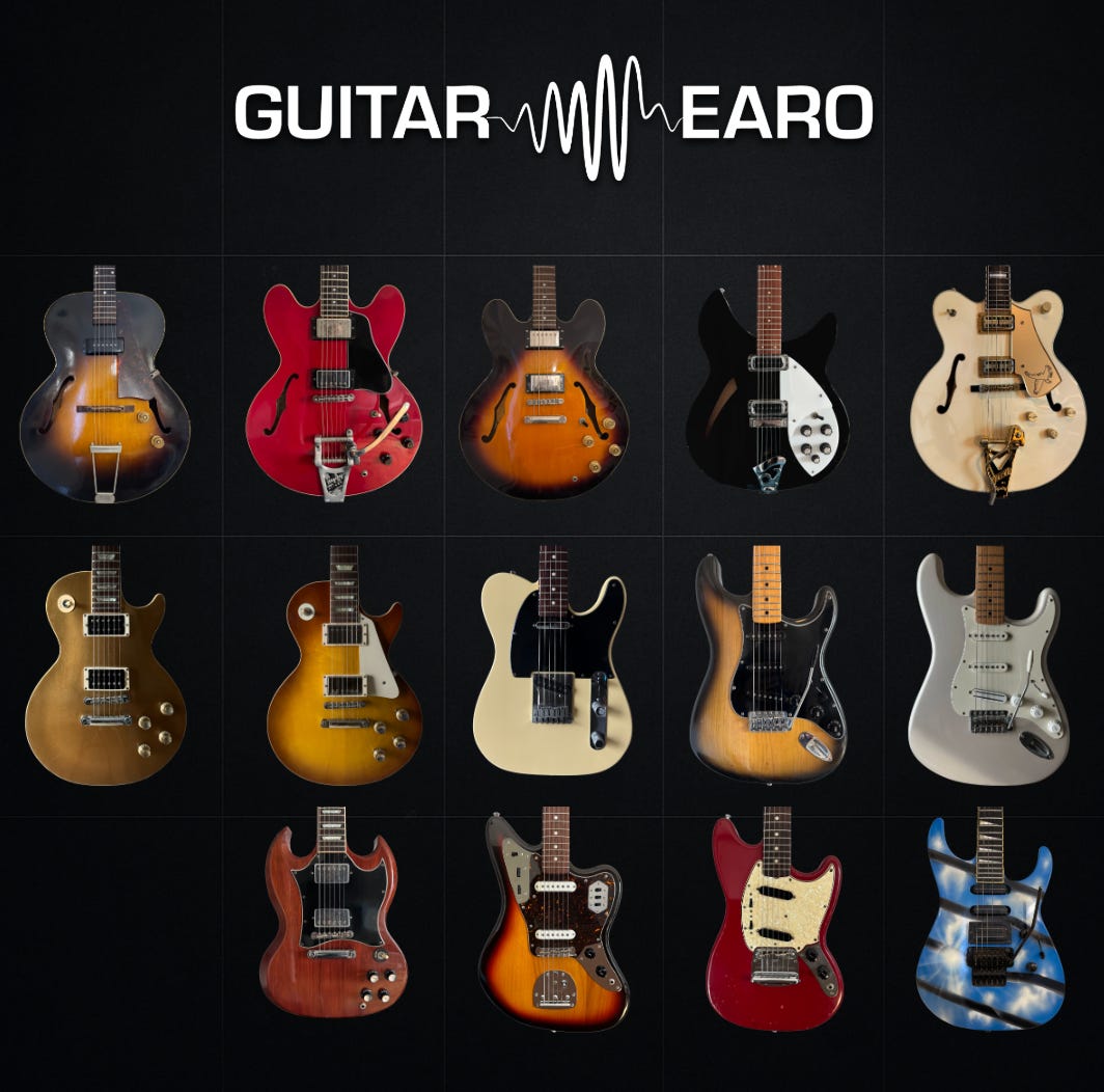 A first insider look at the Guitar Earo collection