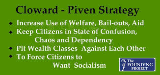 How many have heard of the Cloward-Piven Strategy? "At Columbia University,  sociologist professors Richard Cloward and Francis Fox Piven introduced a  political strategy in 1966 in an article entitled 'The Weight Of