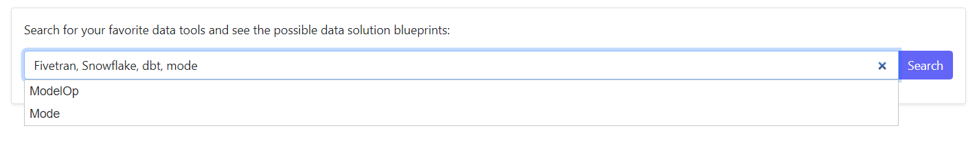 Data Solution Blueprints - Search