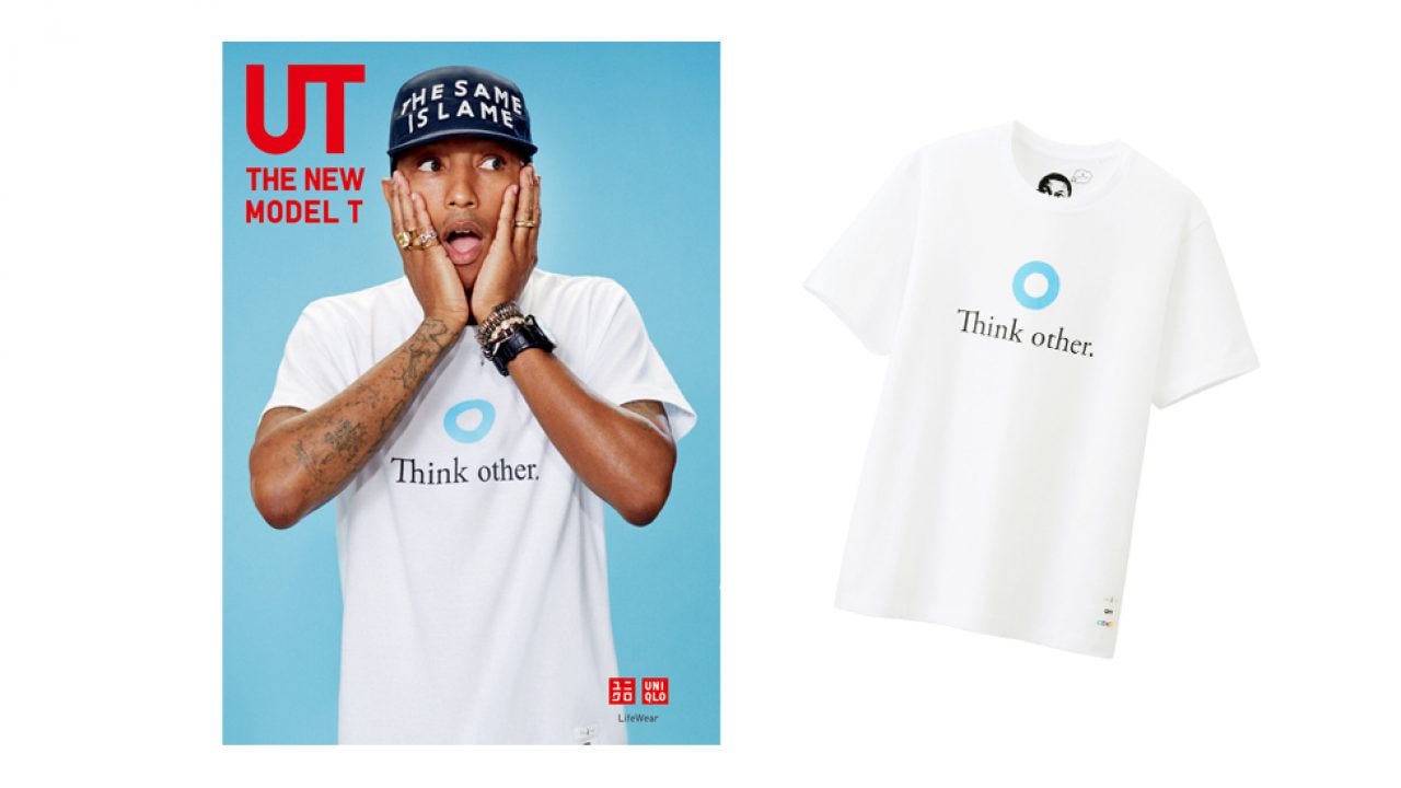 Pharrell Williams for Uniqlo UT 2014 Spring Summer Collection -  Straatosphere