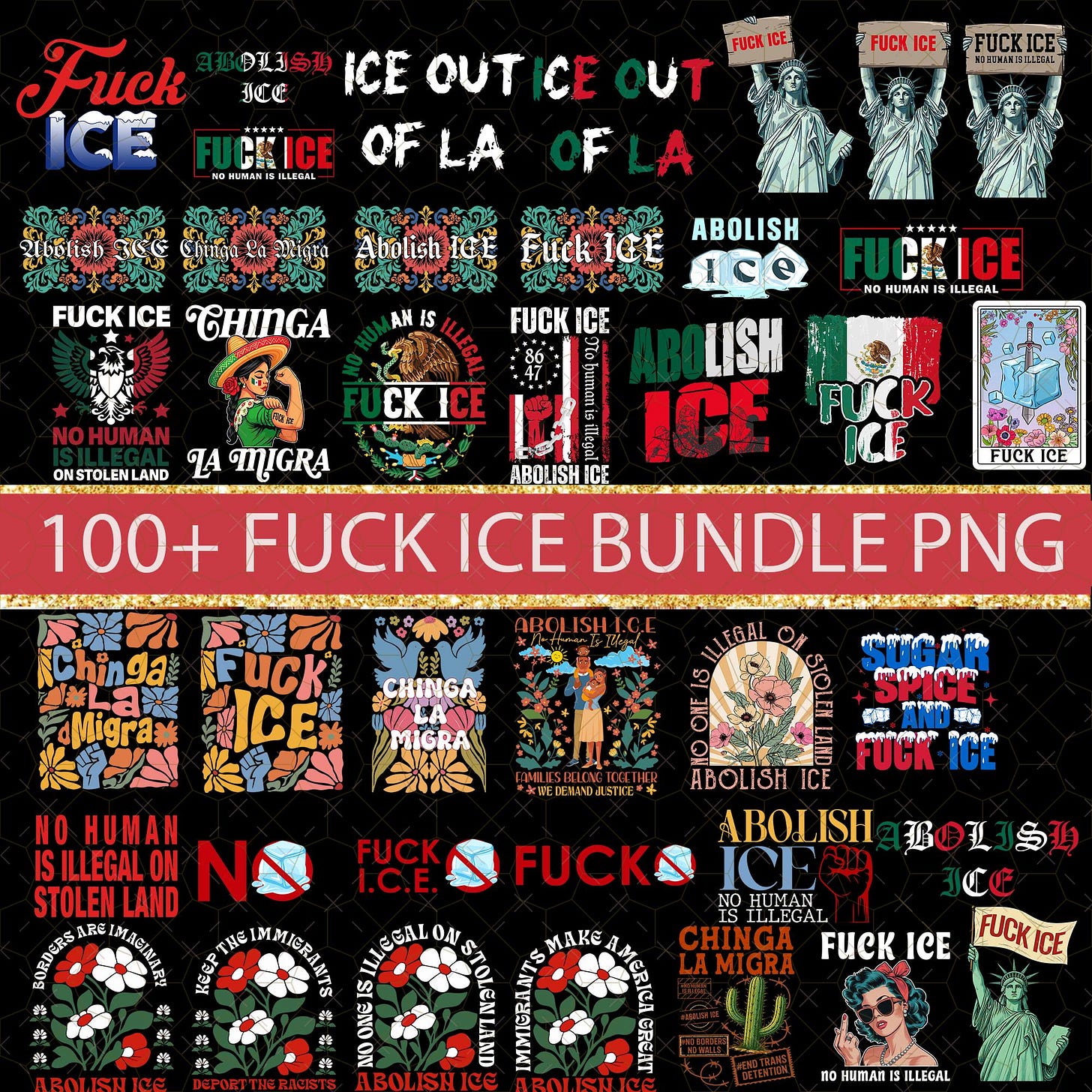 Fuck Ice - Etsy