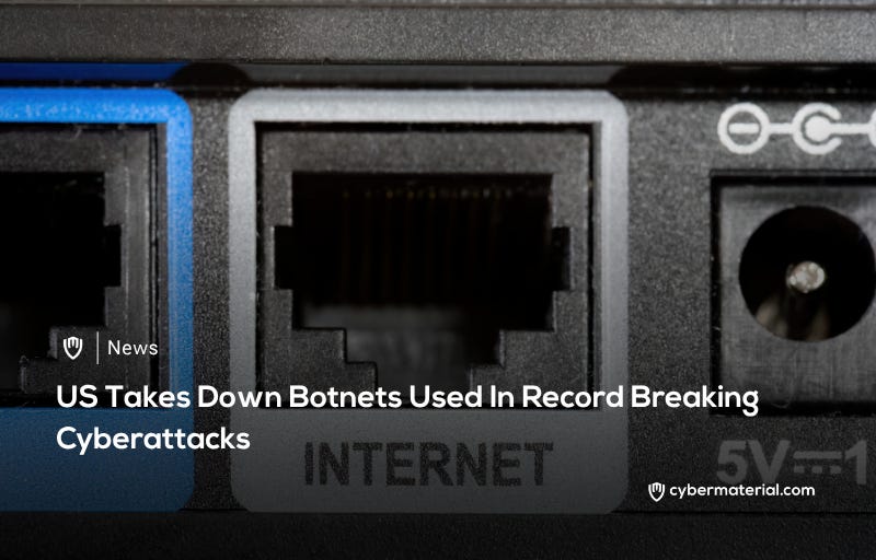 US Dismantles Botnets in Cyberattack