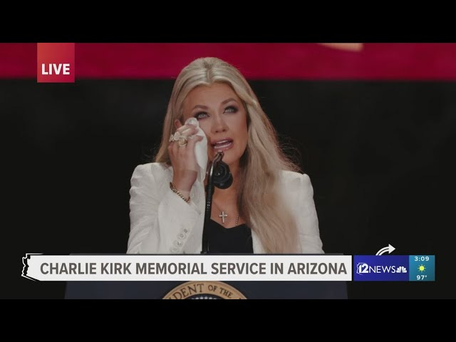 Erika Kirk remembers husband Charlie's love notes - YouTube