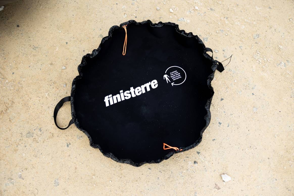 Finisterre ‘From Wetsuits’ changing mat