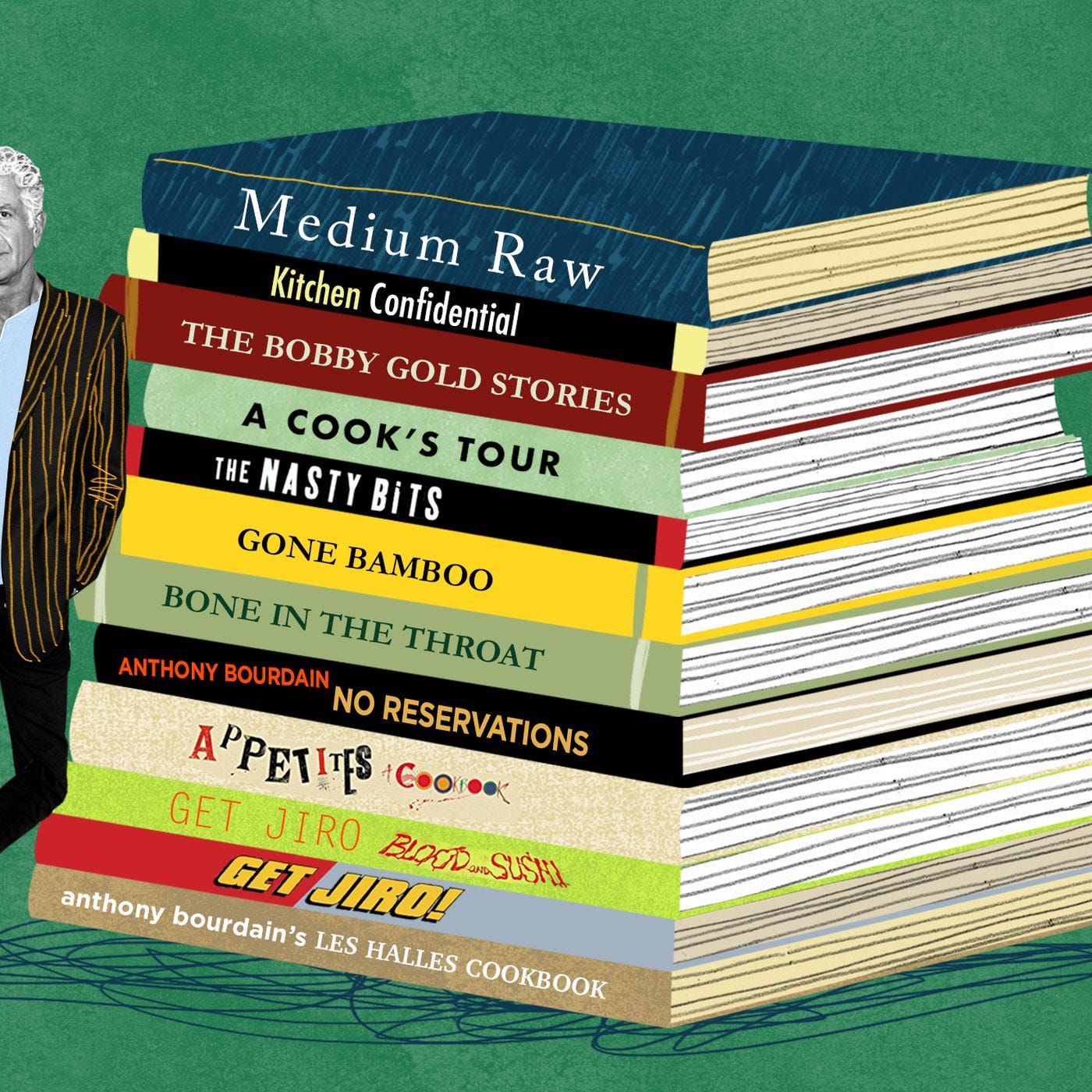Anthony Bourdain's 13 Books Craft a Literary Legacy - Eater