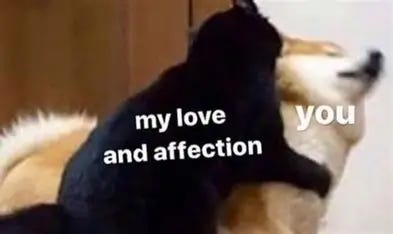 Image result for love you guys meme