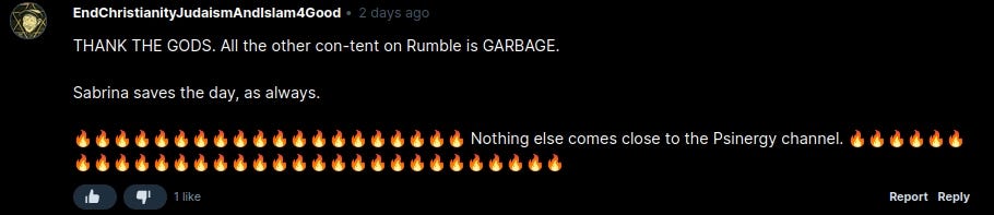 Typical emoji Psienergy comment