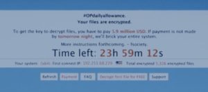 Ransomware Message