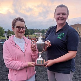 Eimear and Robyn top Strule Valley members at show jumping league