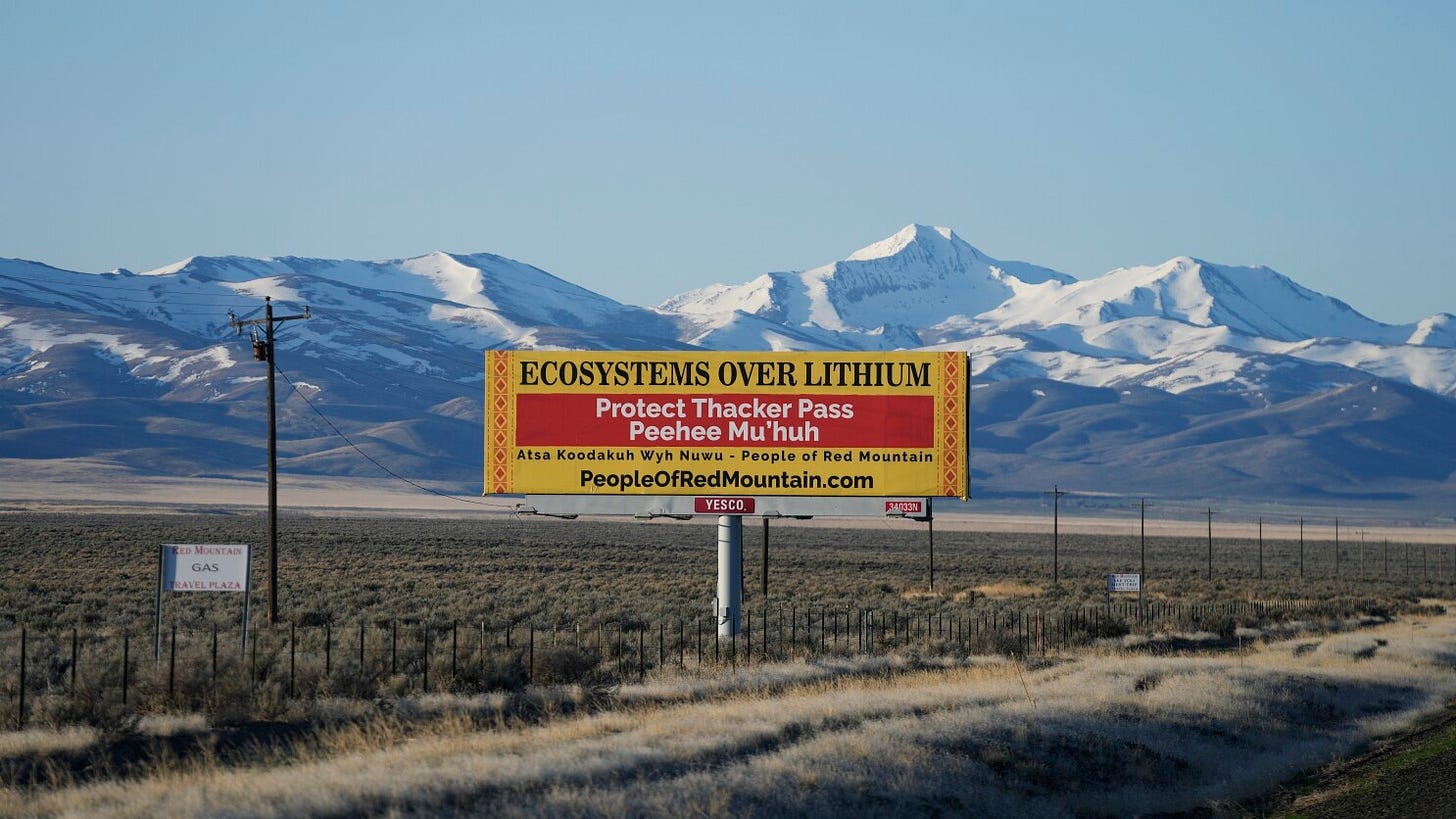 9th Circuit denies bid by environmentalists and tribes to block Nevada  lithium mine | AP News
