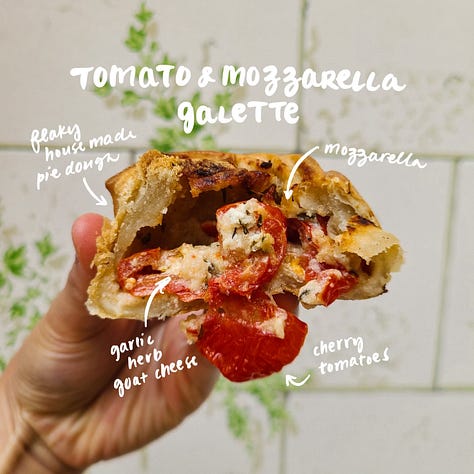 Copain Bakery Tomato & Mozzarella Galette
