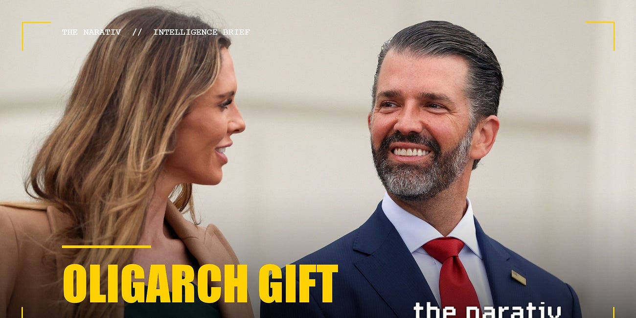 Tillis Calls Don Jr.'s Oligarch Gift 'Stupid on Stilts'