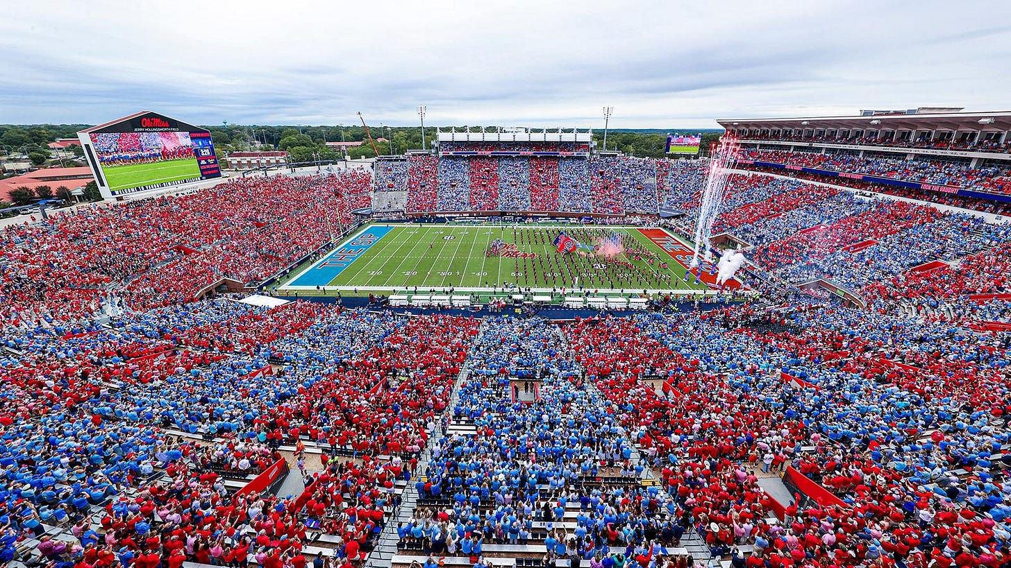 Ole Miss Football: 2025 Gameday Enhancements - Ole Miss Athletics - Hotty  Toddy