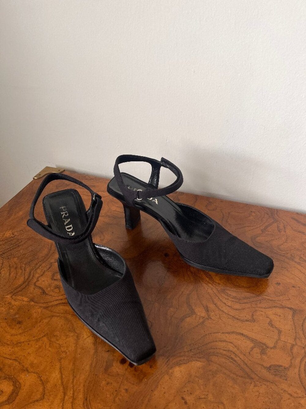 Prada Nylon Vintage Shoes - Size 40 - Picture 3 of 5