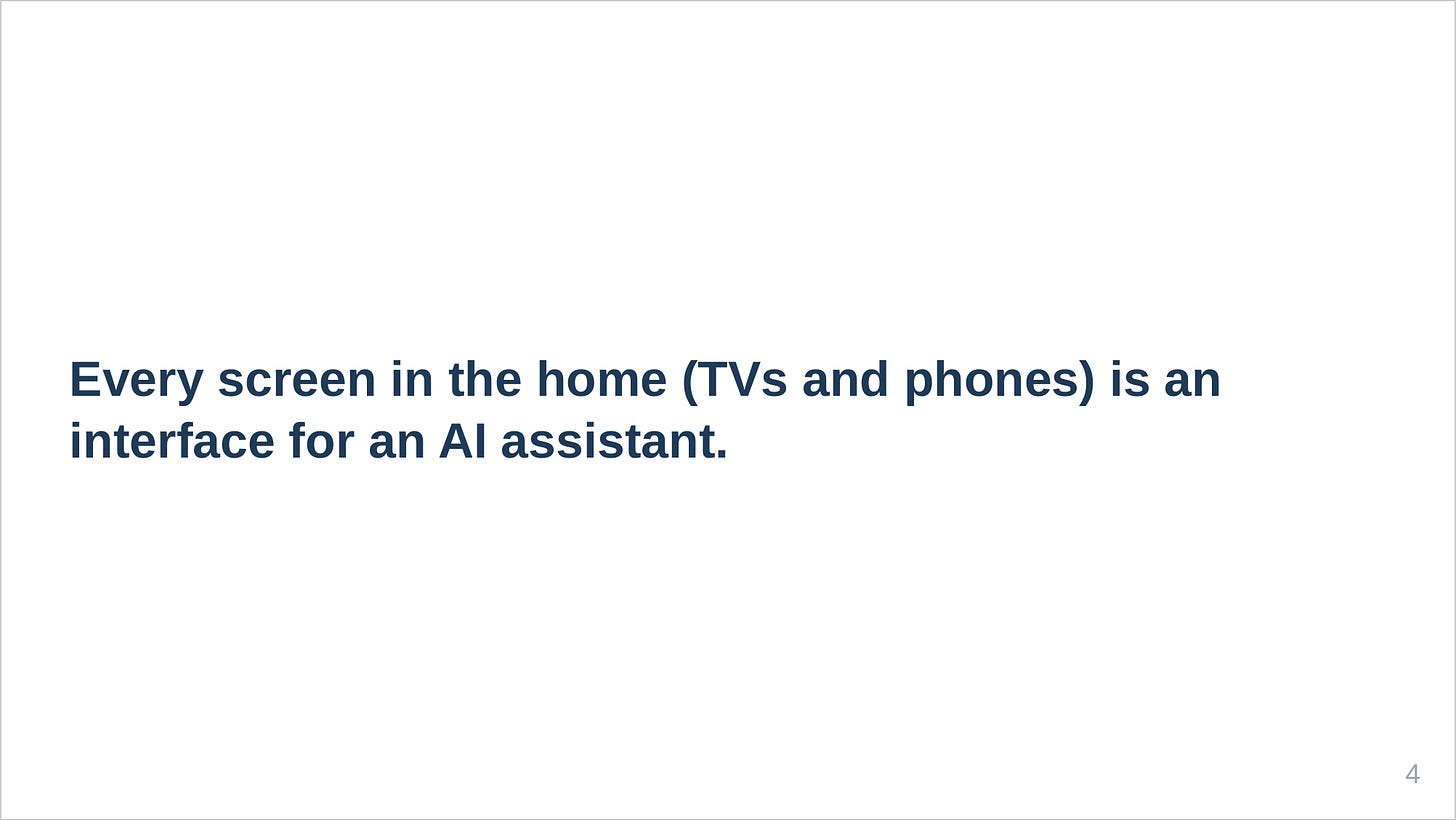 Every screen will be an AI interface.