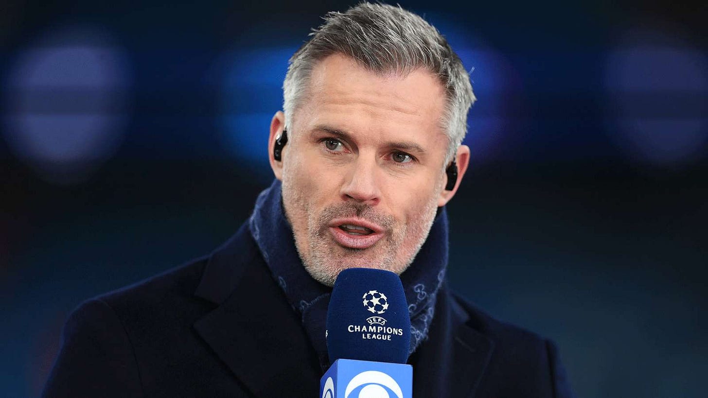Jamie Carragher forced to leave CBS Sports' Champions League coverage early after falling ill during live show alongside Kate Scott, Micah Richards & Thierry Henry | Goal.com UK Jamie Carragher forced to leave CBS Sports' Champions League coverage early after falling ill during live show alongside Kate Scott, Micah Richards & Thierry Henry | Goal.com UK