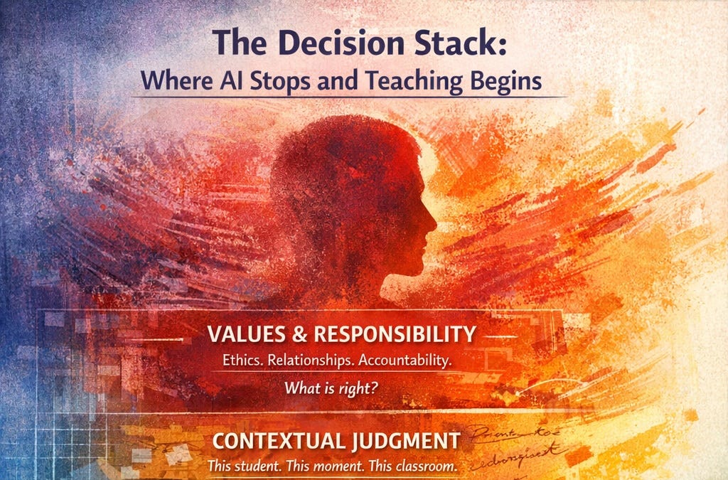 The Decision Stack: Mapping What Belongs to AI and What Stays Human