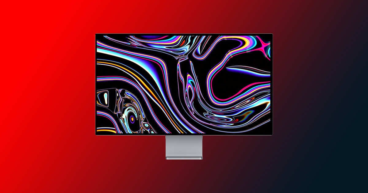An Apple Pro Display XDR