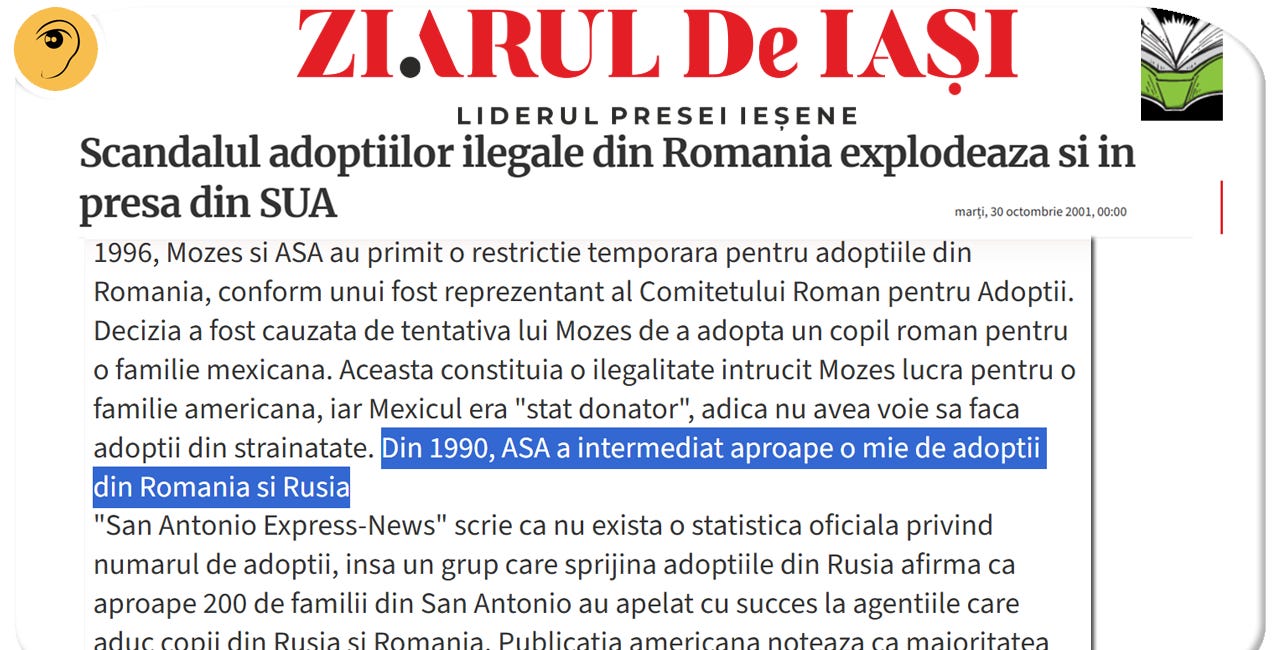 ARMATA AMERICANA "SIFONA" COPII ROMANI PE VREMEA CAND ERIKA KIRK NU AVEA NICI BULETIN