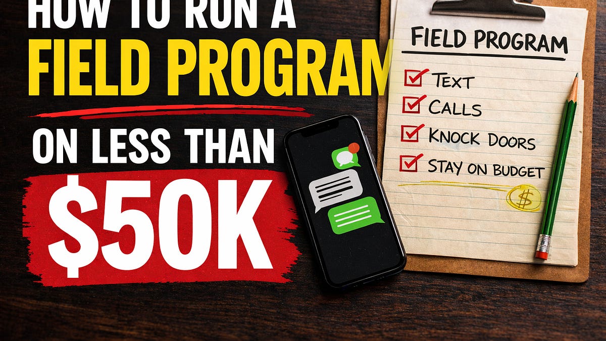 How to Run a Field Program on Less Than $50K