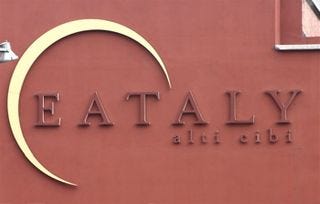 EAT - Logo on Building EAT - Logo on Building