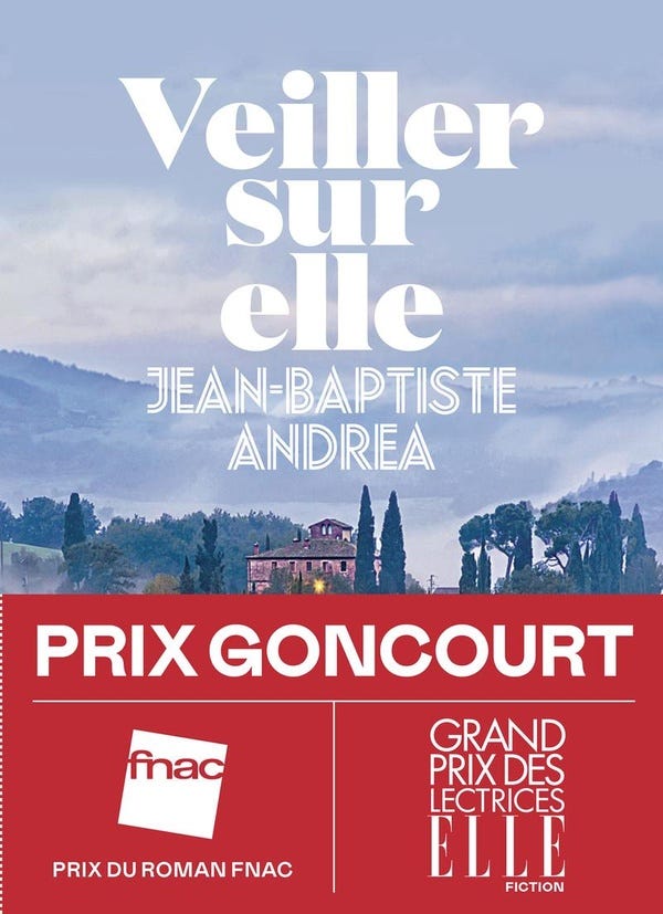 Veiller sur elle - Jean-Baptiste Andrea - L'Iconoclaste - Grand format -  Librairie des femmes PARIS