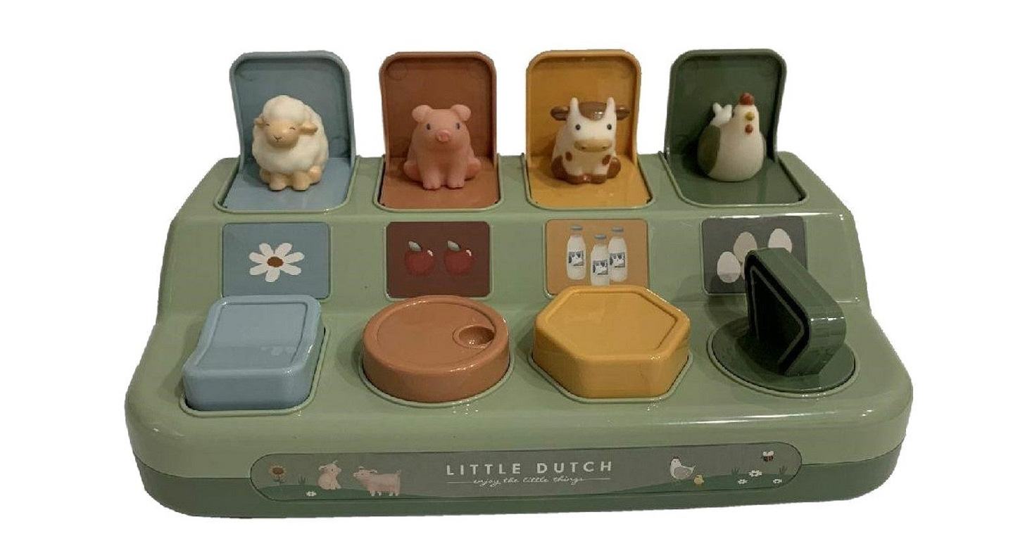 Little Farm Pop Up Animals