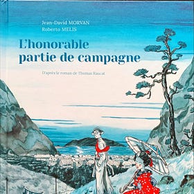 L’honorable partie de campagne de Jean-David Morvan et Roberto Melis d'après le roman de Thomas Raucat 