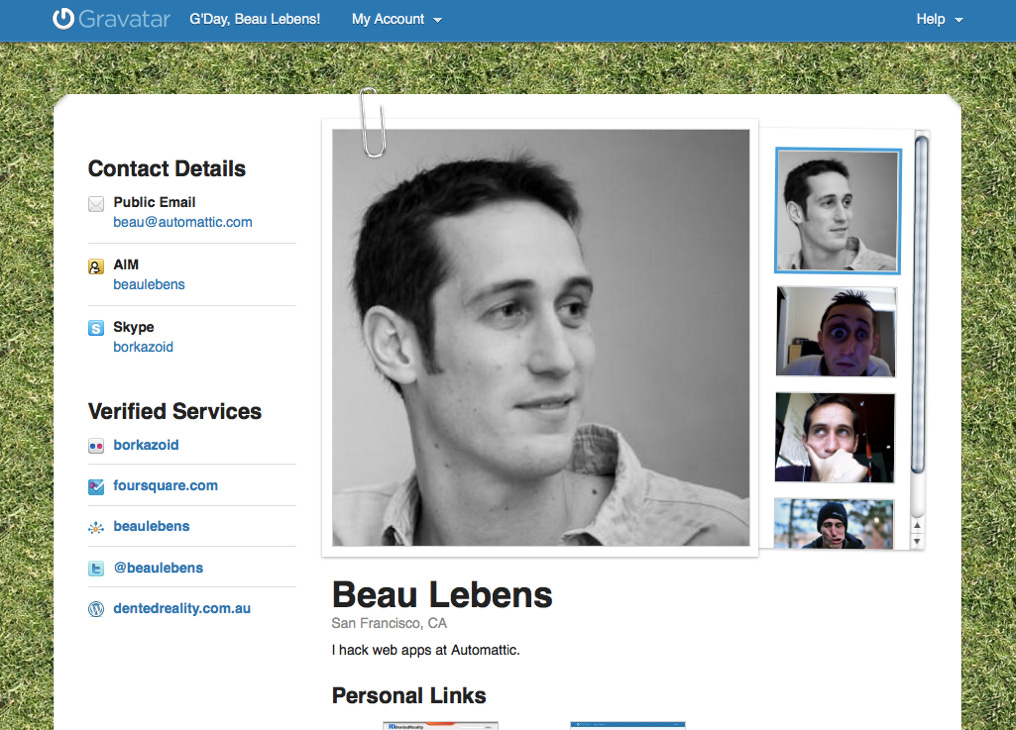 Public Profiles For Everyone – Gravatar Blog
