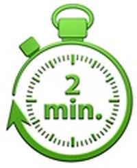 2 minutes stopwatch - Sharp Solutions NQ