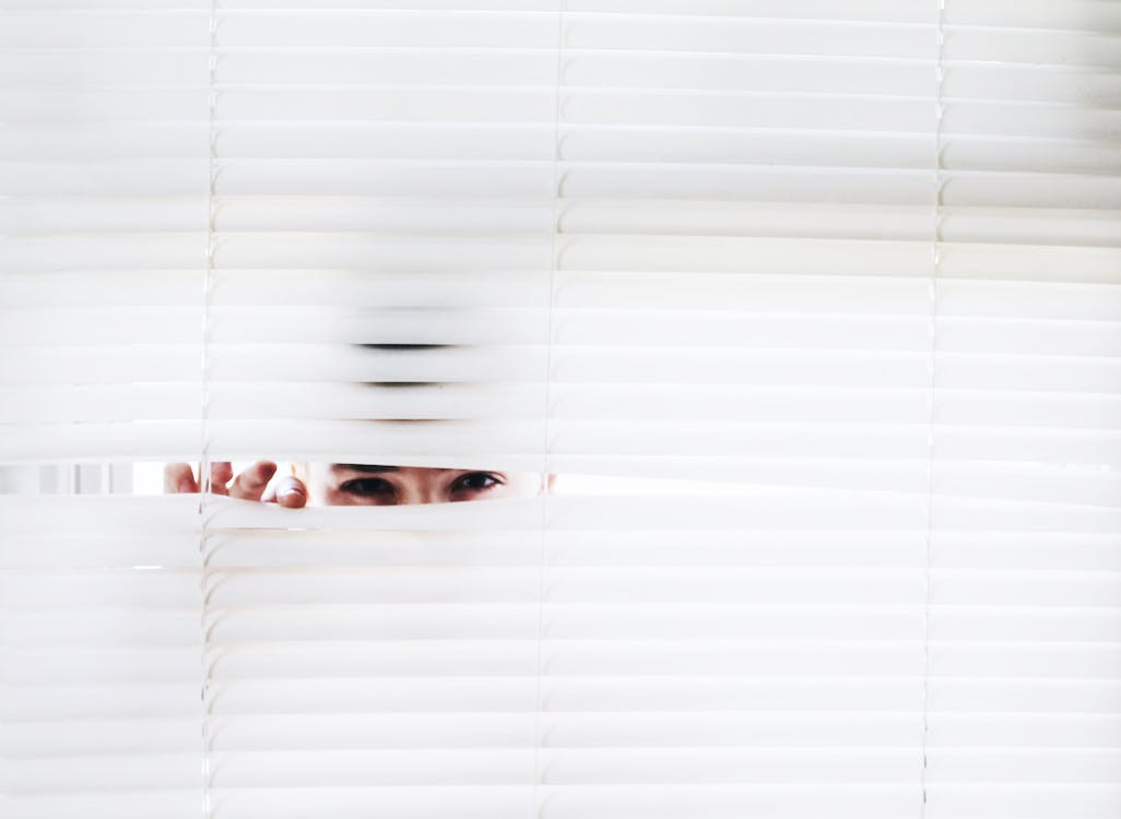 Free Photography of Person Peeking Stock Photo Free Photography of Person Peeking Stock Photo