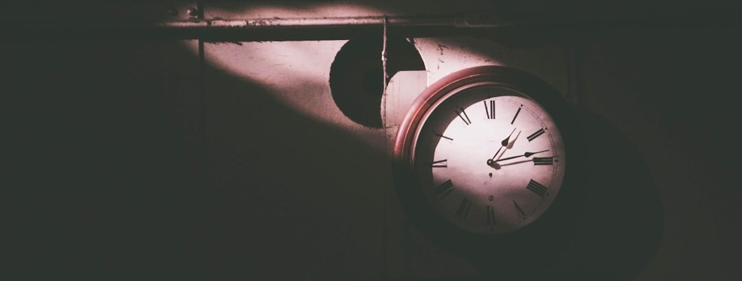 round white and brown wall clock round white and brown wall clock