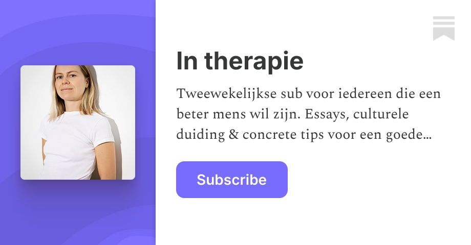 In therapie