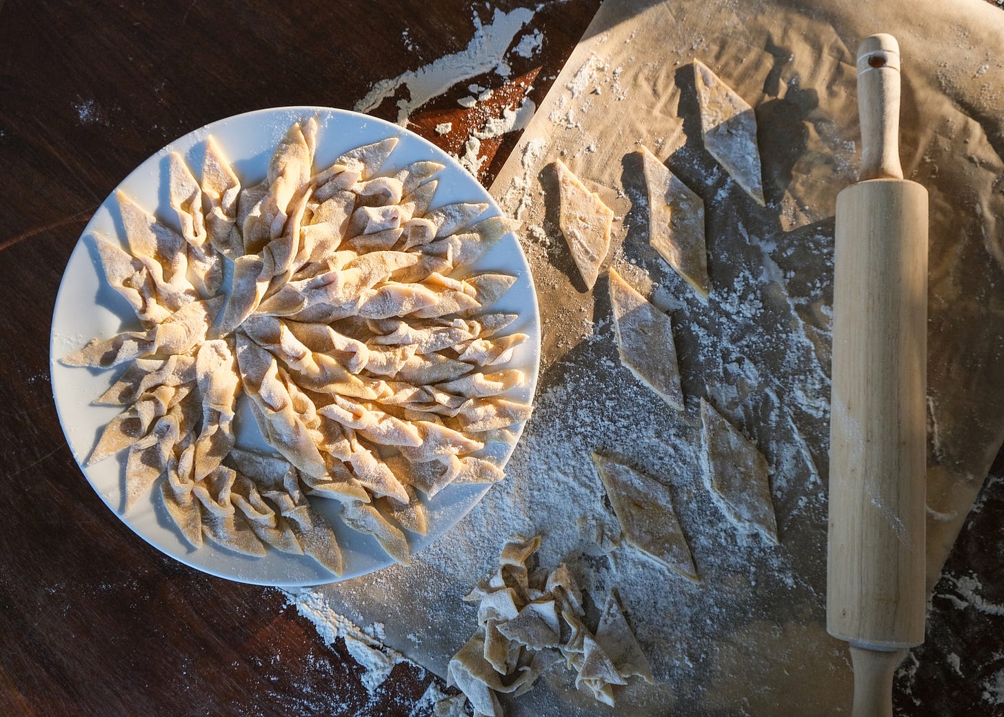 Khrustyky - delicious Ukrainian pastries recipe