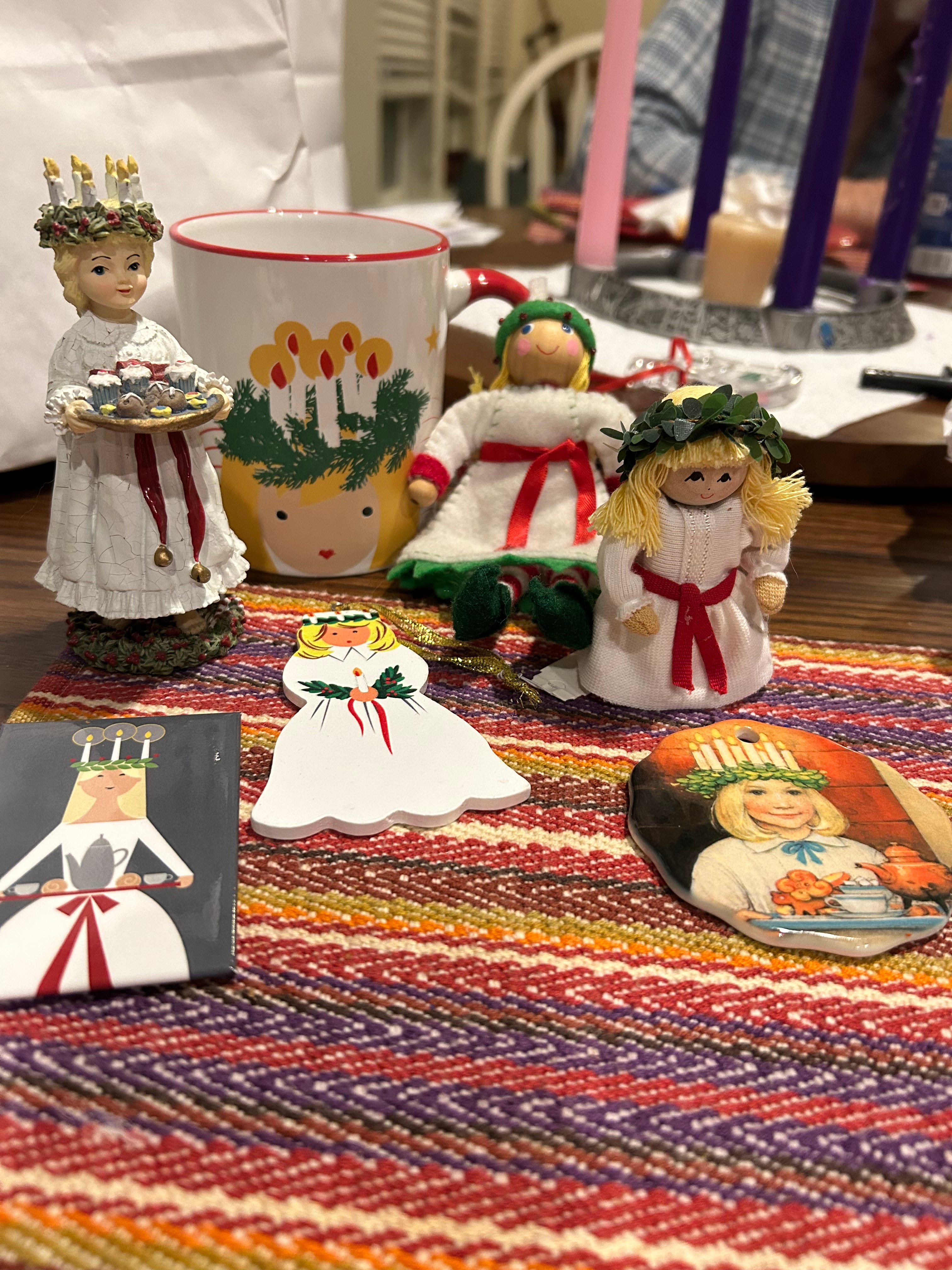 Memories of Santa Lucia, on her Day - by Diane Roth