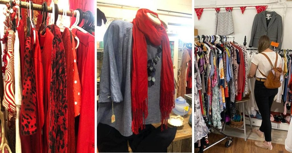 Sweet Charity op shop in Katoomba