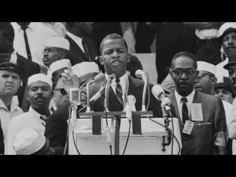 Rep. John Lewis Recalls His Speech at March on Washington - YouTube