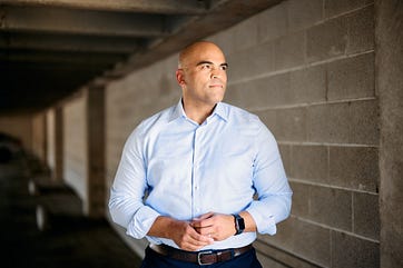 Colin looking to the side