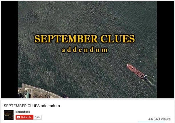 September Clues - Addendum - Deceptions - Part One