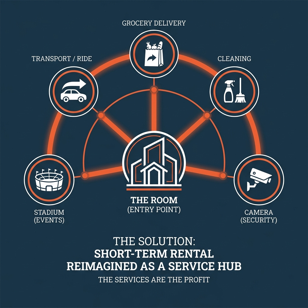 Rental reimagined as a service hub with connected ancillary services Rental reimagined as a service hub with connected ancillary services