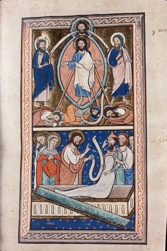 The Transfiguration of Christ and the Raising of Lazarus ...